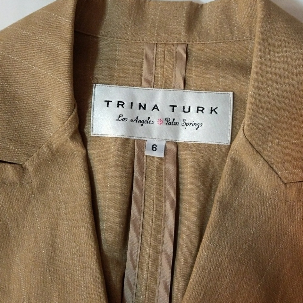 Trina turk blazer size 6 - Picture 6 of 7